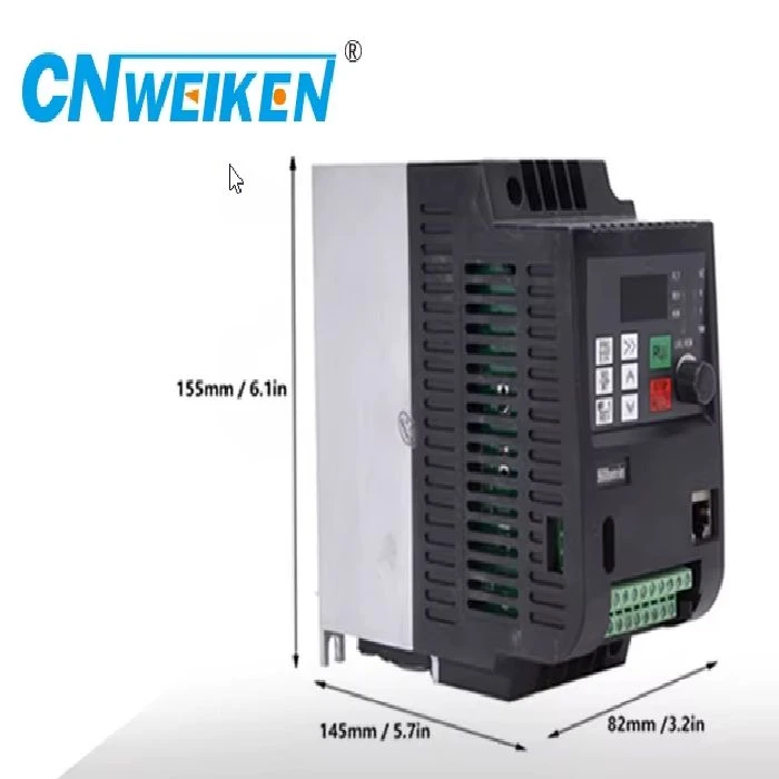 VFD regulator hitrosti 220V enofazni 2.2kW za avtomatiko